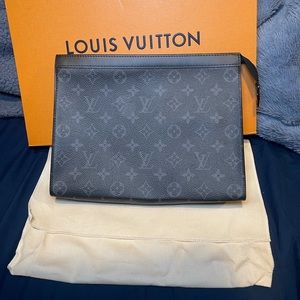 Louis Vuitton Monogram Eclipse Pochette Voyage